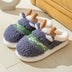 Pantufa Natalina com Chifres de Rena