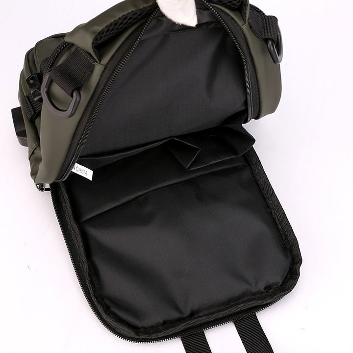 Mochila Sling Multifuncional com Porta USB