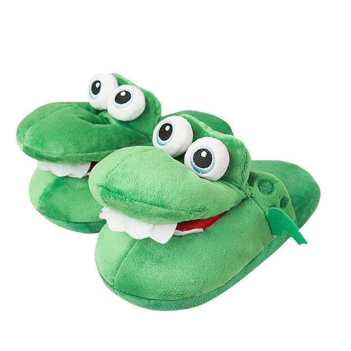 Pantufas Divertidas de Crocodilo