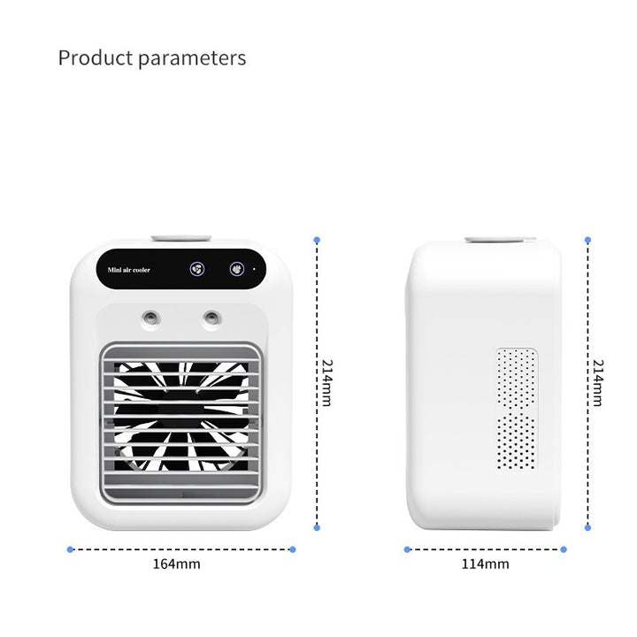 Mini Climatizador de Ar Portátil