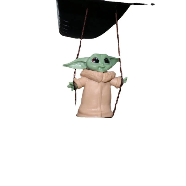 Enfeite de Retrovisor Baby Yoda com Balanço