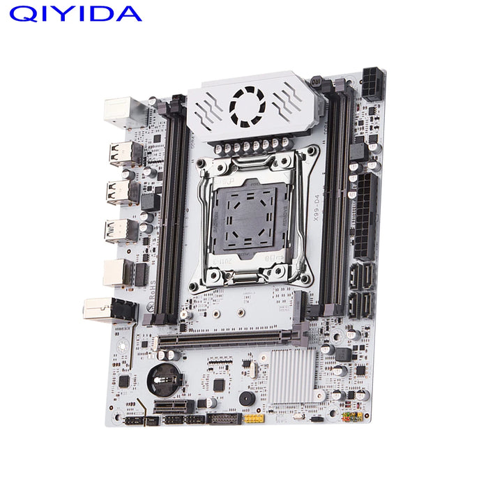 QIYIDA X99 D4 com Chipset C612 - Suporte para NVMe M.2 e NGFF M.2