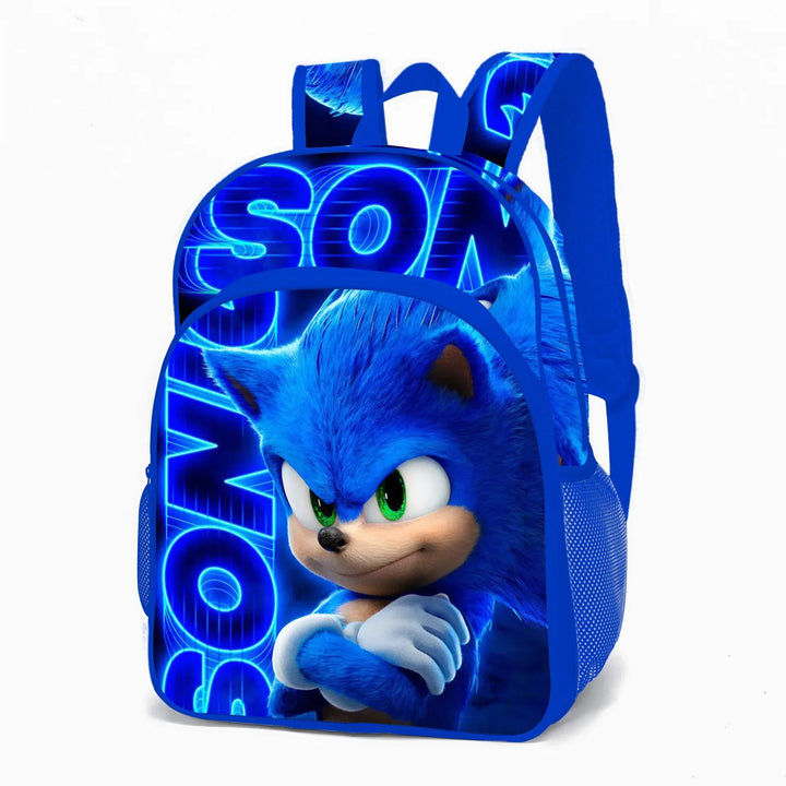 Kit Mochila Escolar Sonic