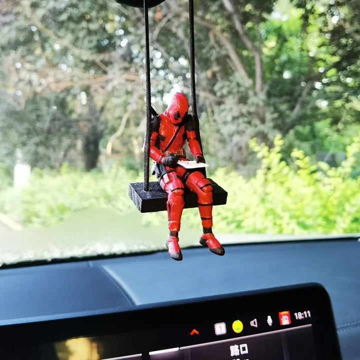 Adorno de Carro "deadpool"